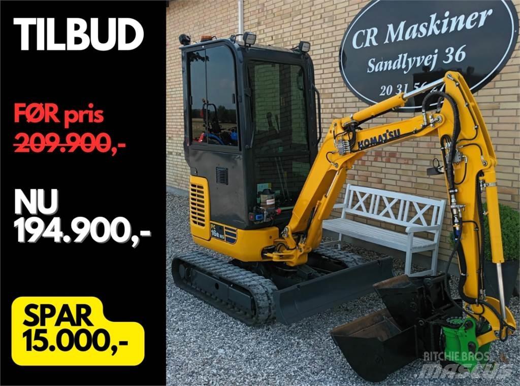 Komatsu pc16r hs Mini Escavadoras <7t