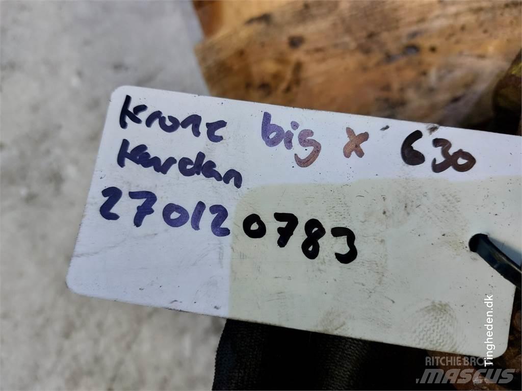 Krone Big X 630 Acessórios máquinas feno e forragem
