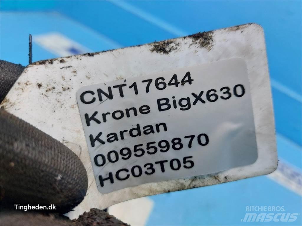 Krone Big X 630 Acessórios máquinas feno e forragem
