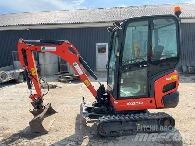 Kubota KX19-4 Mini Escavadoras <7t
