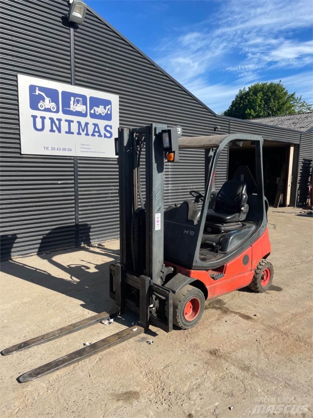 Linde H18T Empilhadores a gás