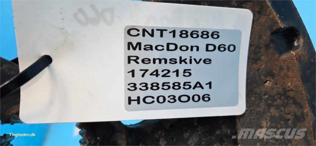 MacDon D60 Acessórios de ceifeiras debulhadoras