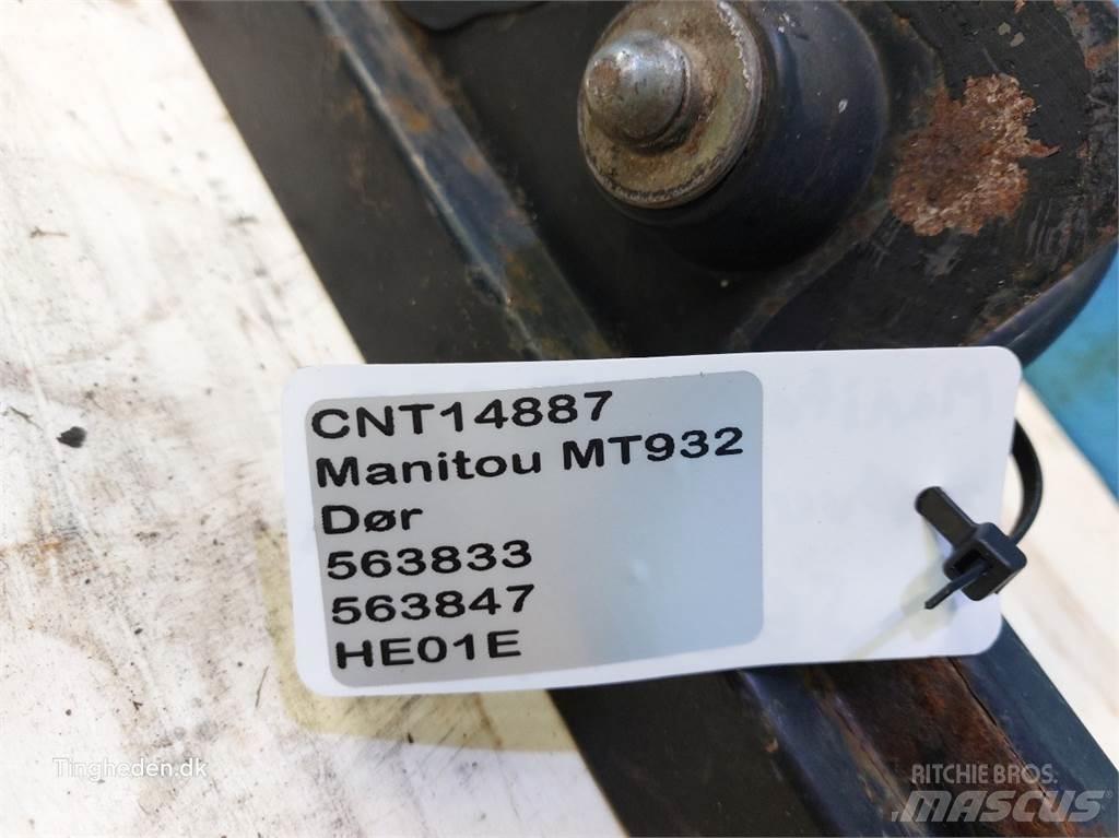 Manitou MT932 Cabines e interior máquinas construção