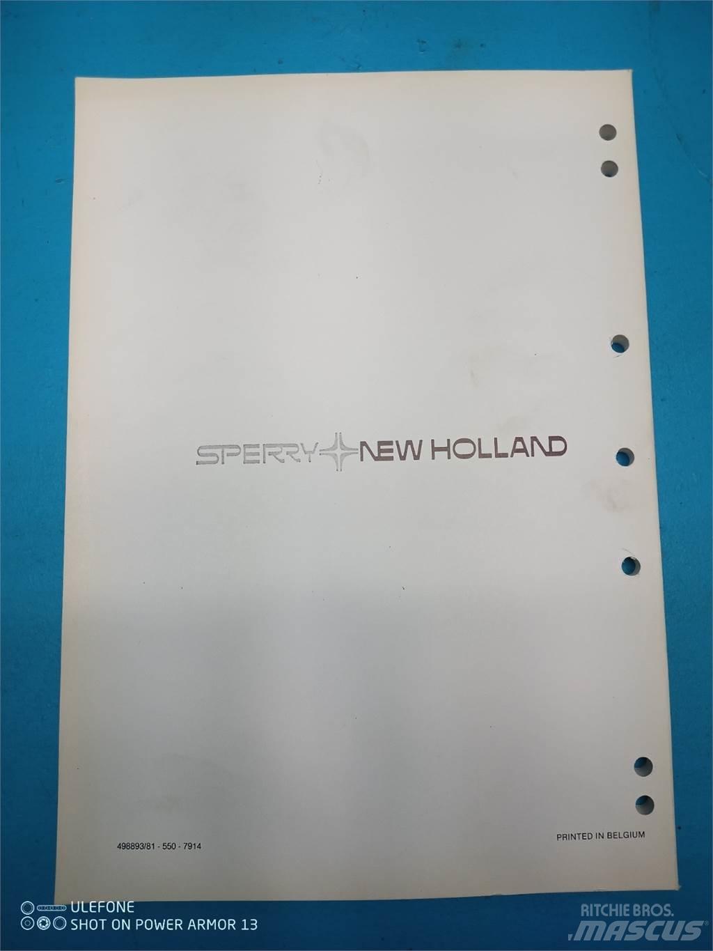 New Holland 1550 Agricultura - Outros
