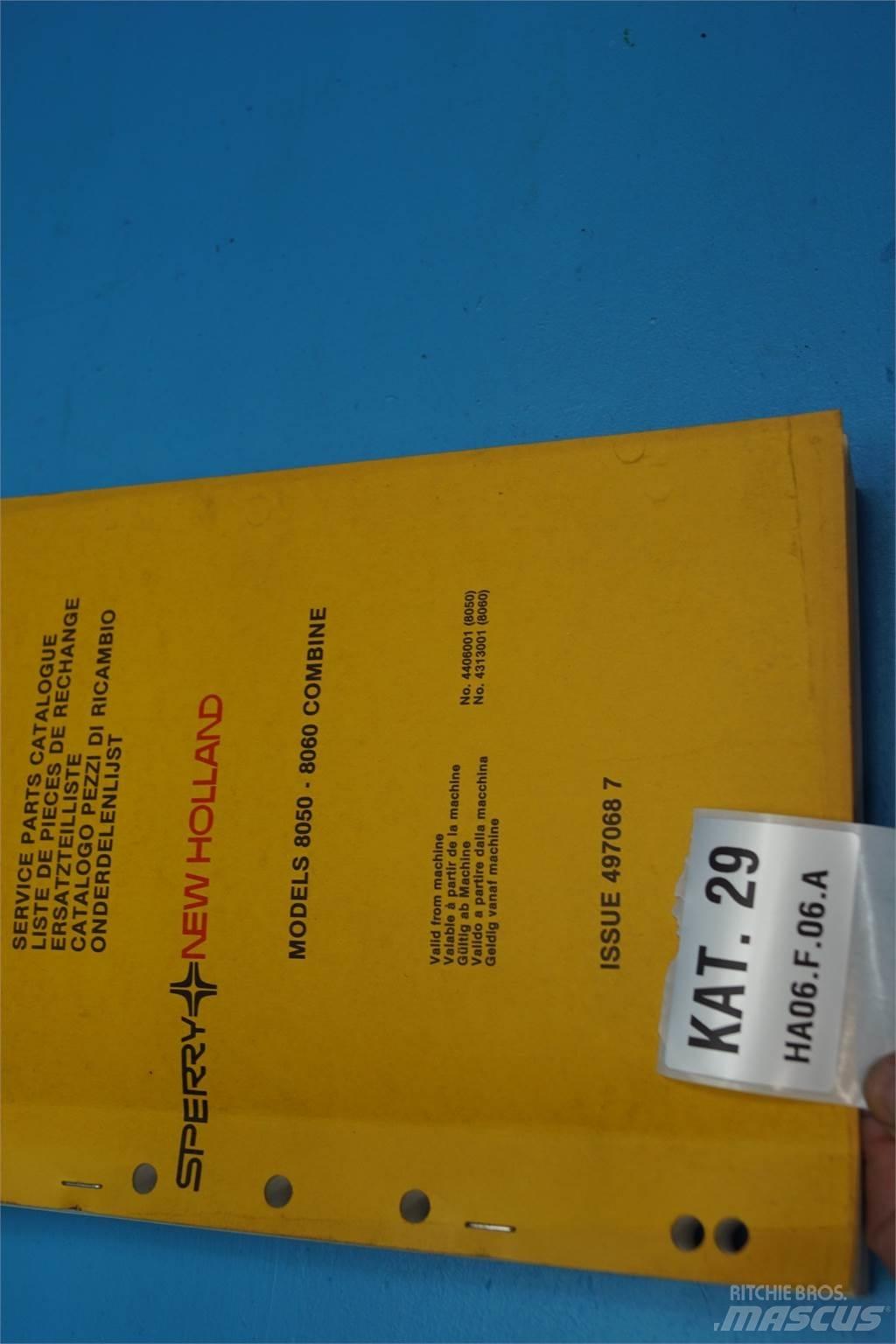 New Holland 8050 Agricultura - Outros
