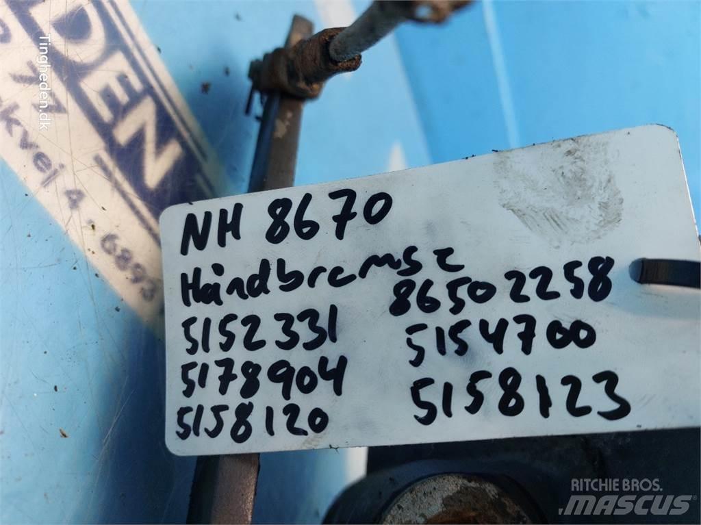 New Holland 8670 Outros acessórios de tractores
