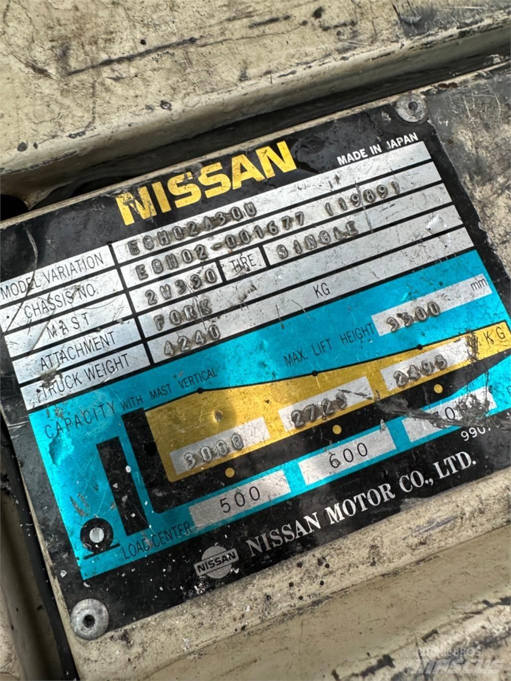 Nissan FD30 Empilhadores Diesel
