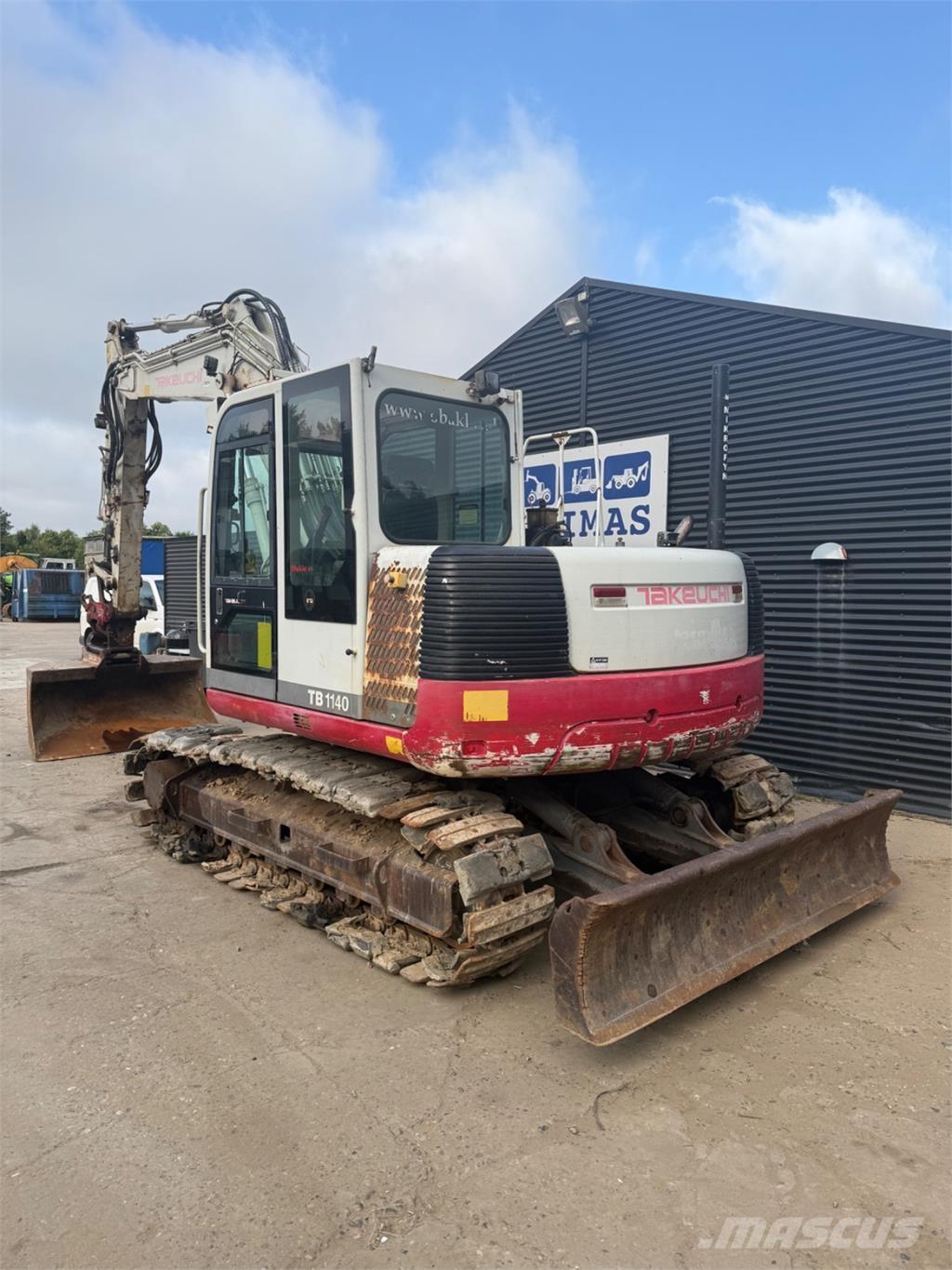 Takeuchi TB1140 Escavadoras de rastos