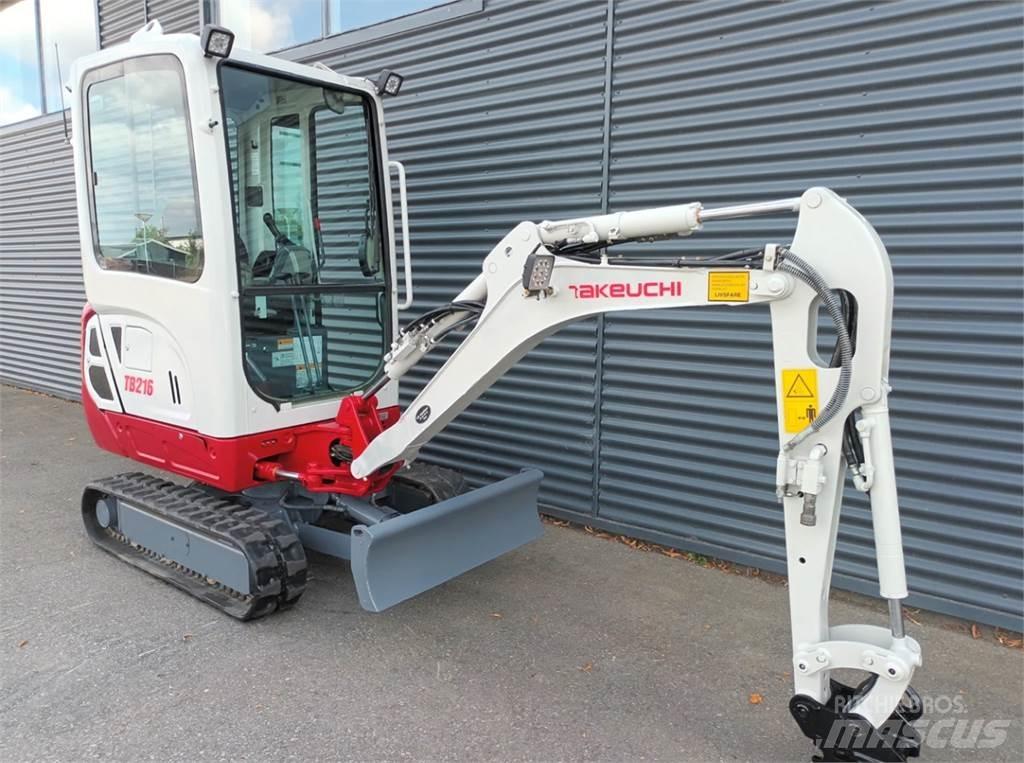Takeuchi tb216 Mini Escavadoras <7t