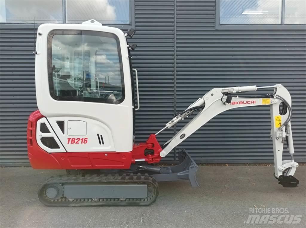 Takeuchi tb216 Mini Escavadoras <7t