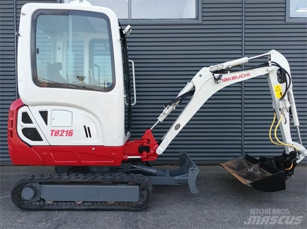 Takeuchi tb216 Mini Escavadoras <7t