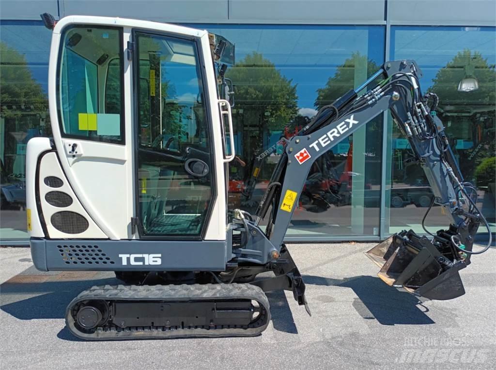 Terex tc16 Mini Escavadoras <7t