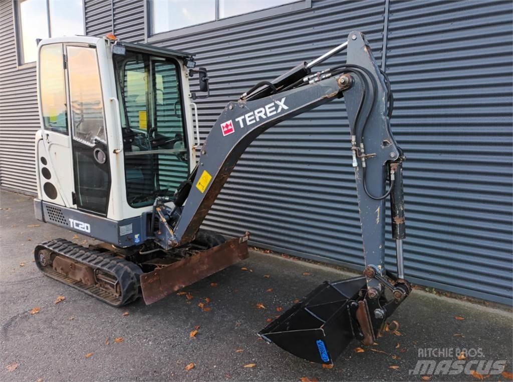 Terex tc20 Mini Escavadoras <7t