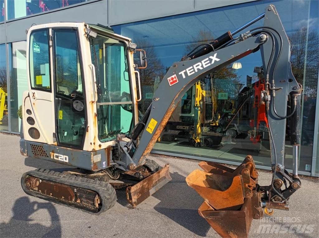 Terex tc20 Mini Escavadoras <7t