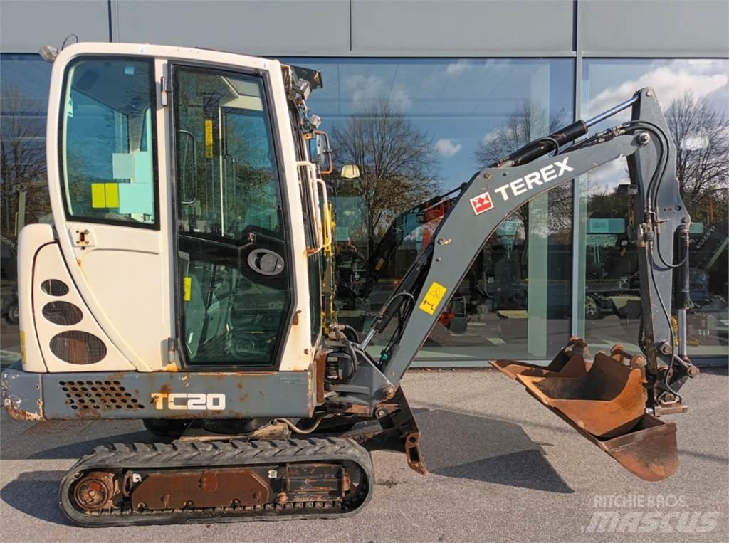 Terex tc20 Mini Escavadoras <7t