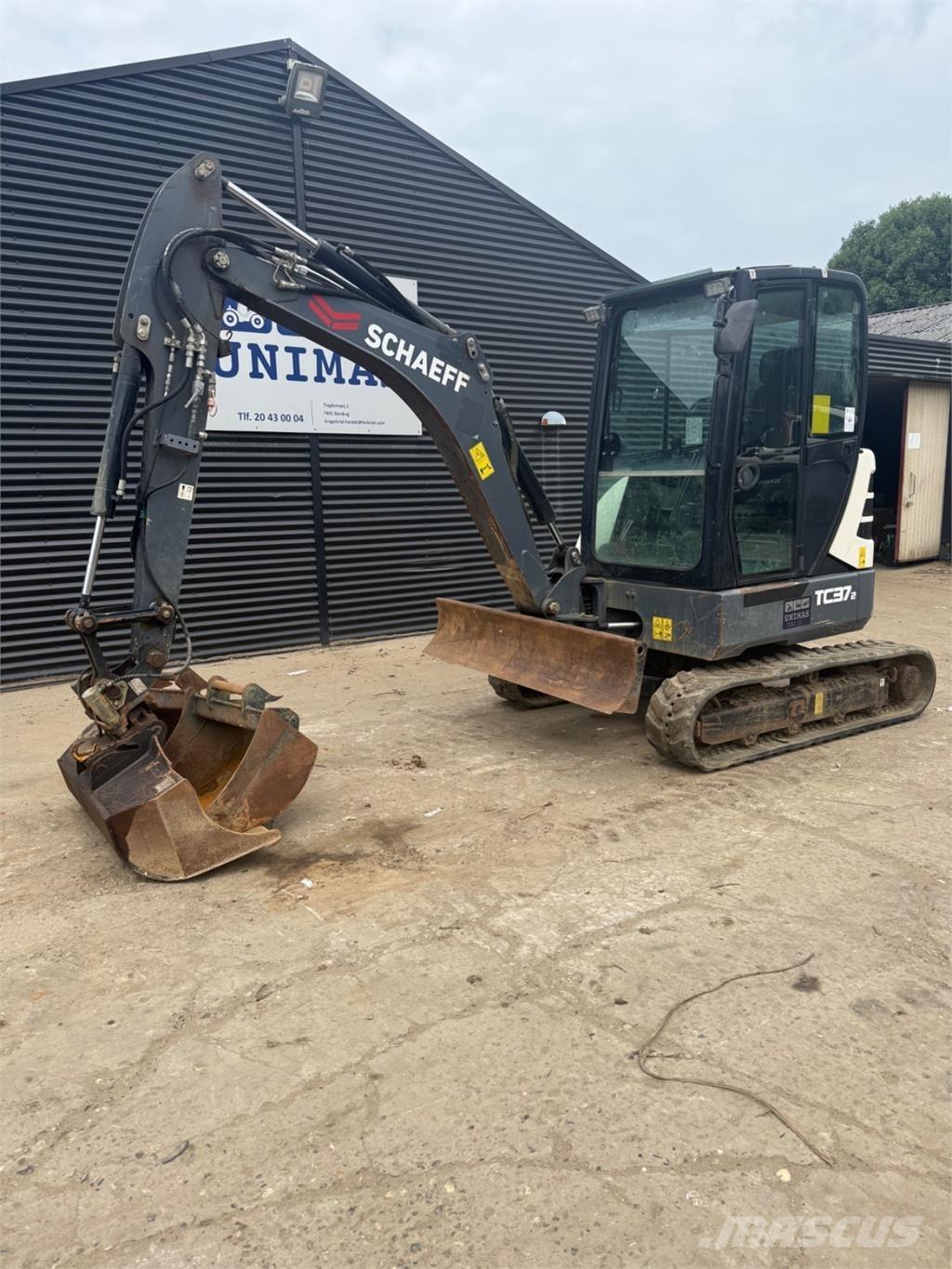 Terex TC37 Mini Escavadoras <7t