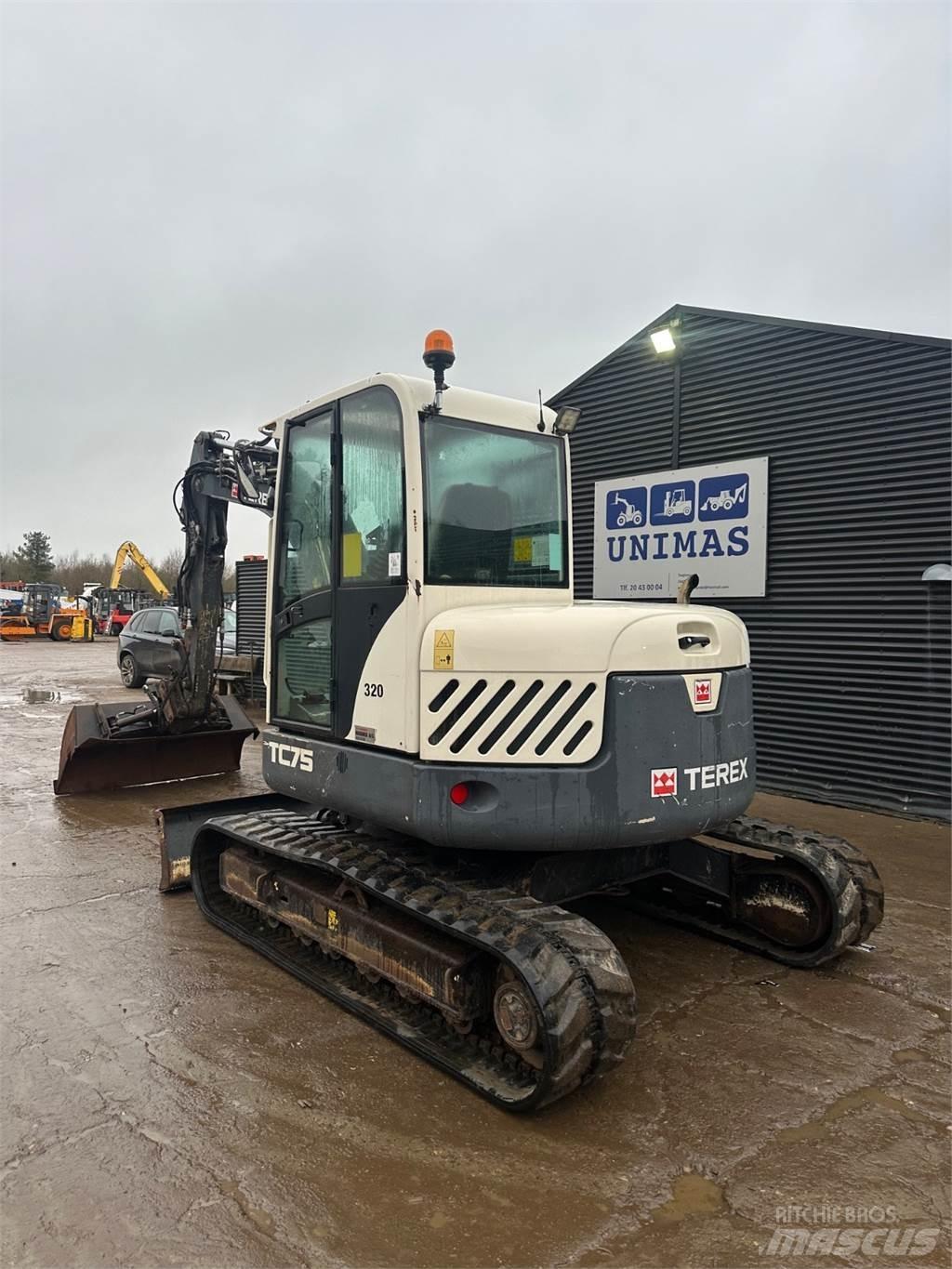 Terex TC75 Escavadoras de rastos