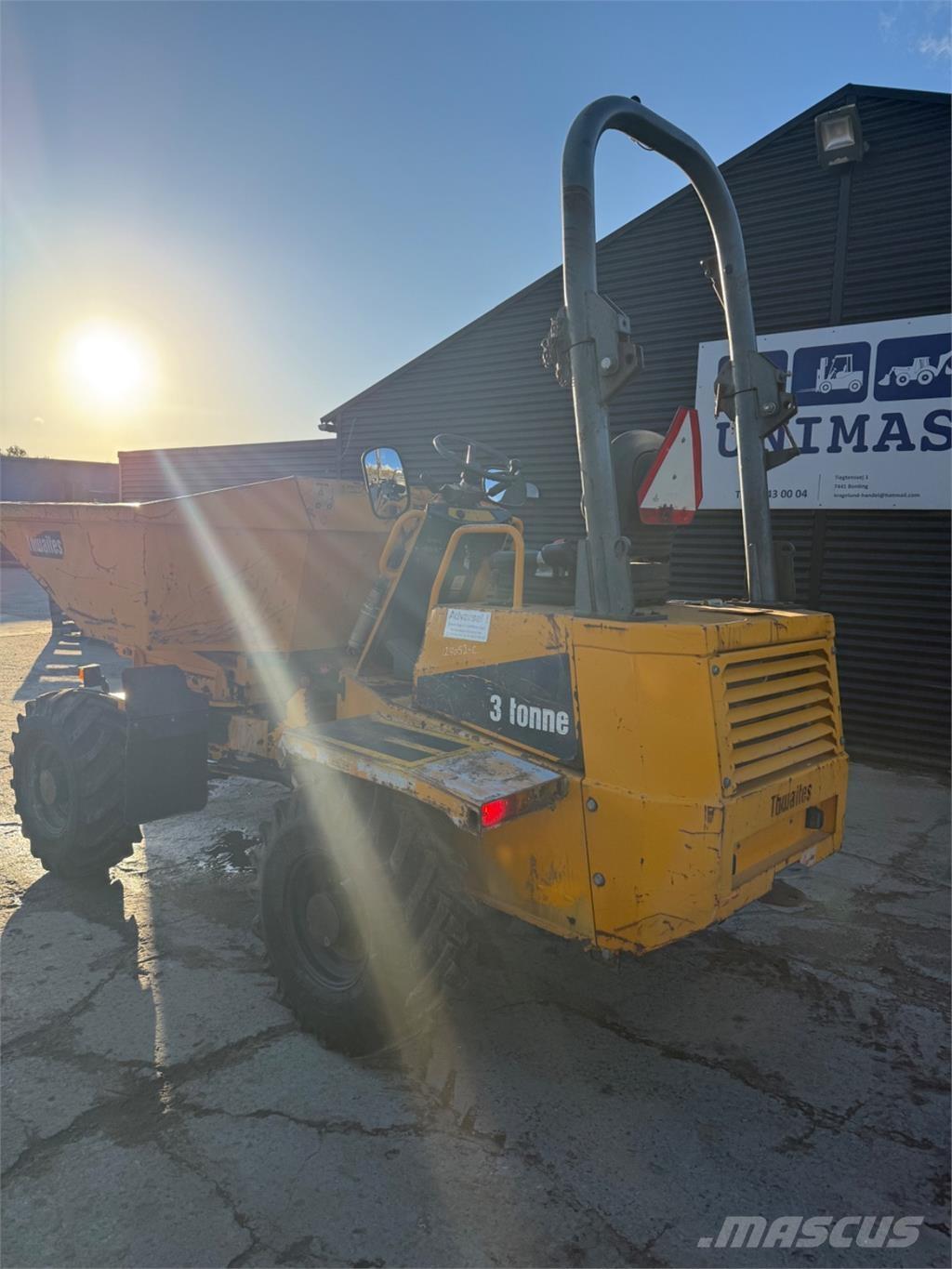 Thwaites 3 tons Dumpers de obras