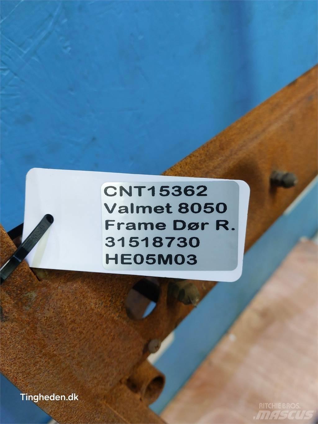 Valmet 8050 Cabines e interior