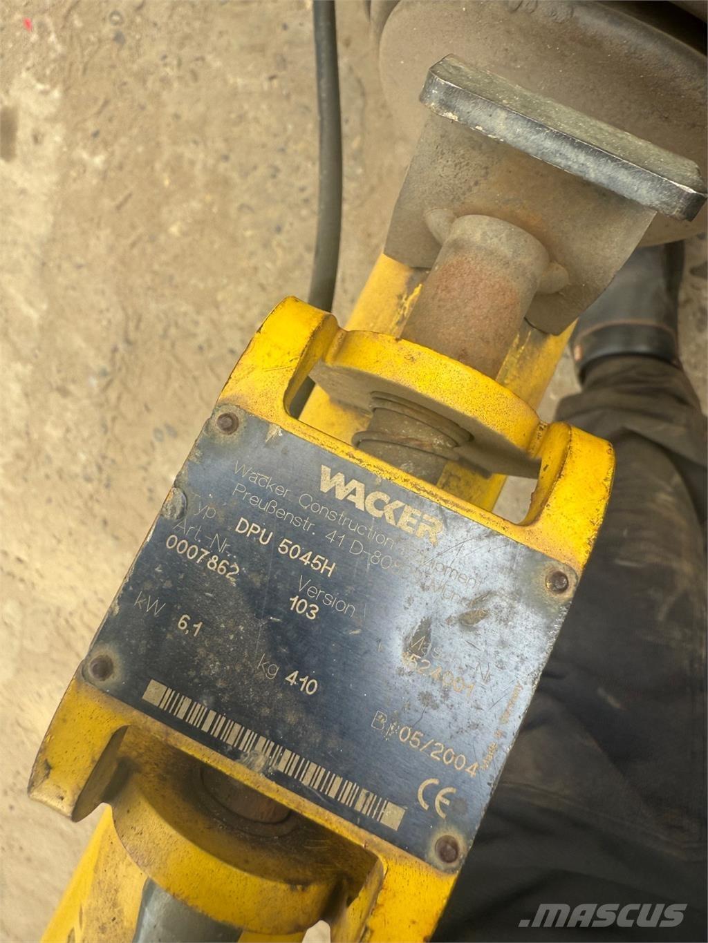 Wacker DPU5045 Placas compactadoras