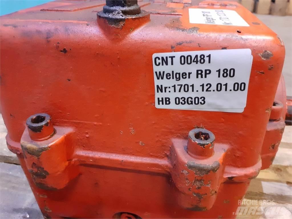 Welger RP 180 Transmissão