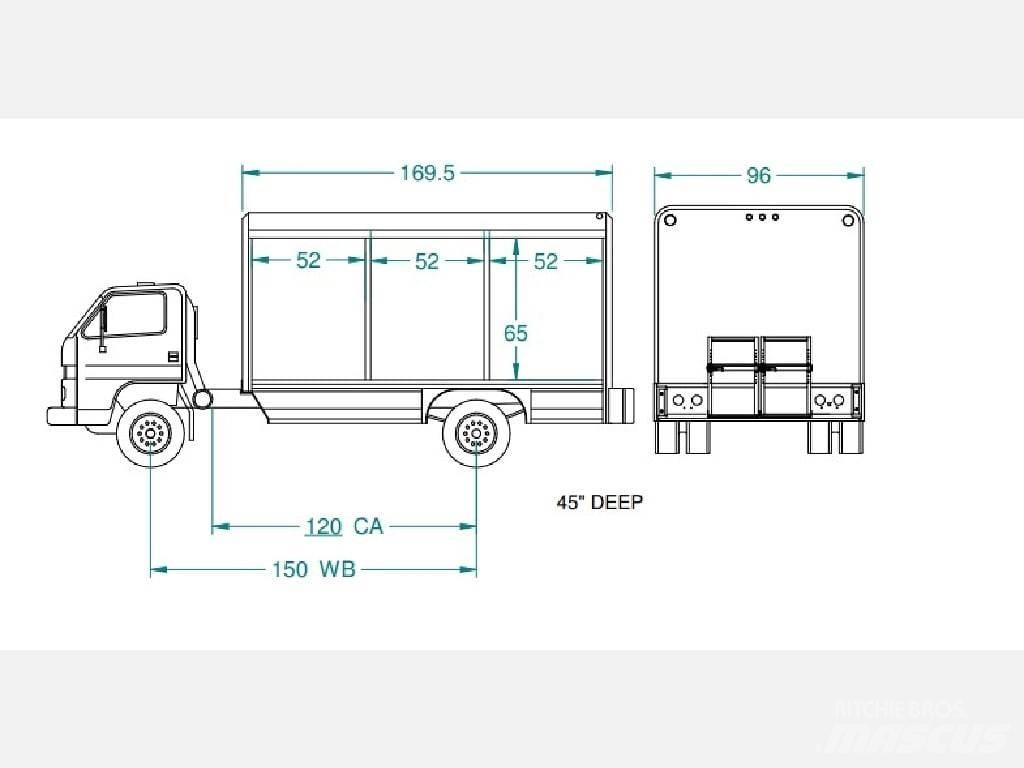 Isuzu NRR Camiões de entrega de bebidas