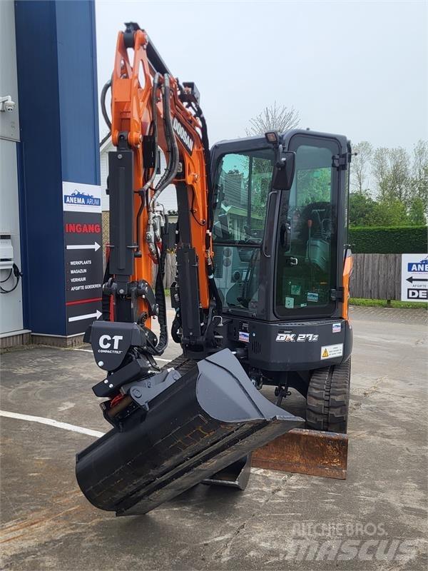 Develon DX27z-7 Mini Escavadoras <7t