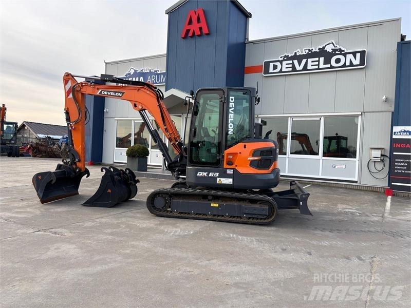 Develon DX63-7 Escavadoras Midi 7t - 12t