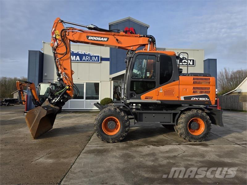 Doosan DX160W-5 Escavadoras de rodas