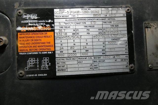 Doosan GC25P-5 Empilhadores - Outros