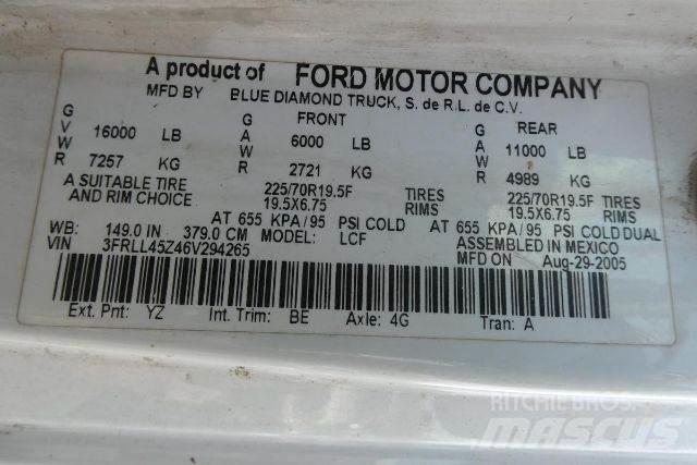 Ford LCF Camiões de caixa fechada