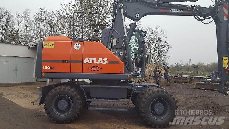 Atlas 150W Escavadoras de rodas