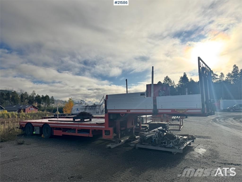 Broshuis crane semi. Outros Semi Reboques
