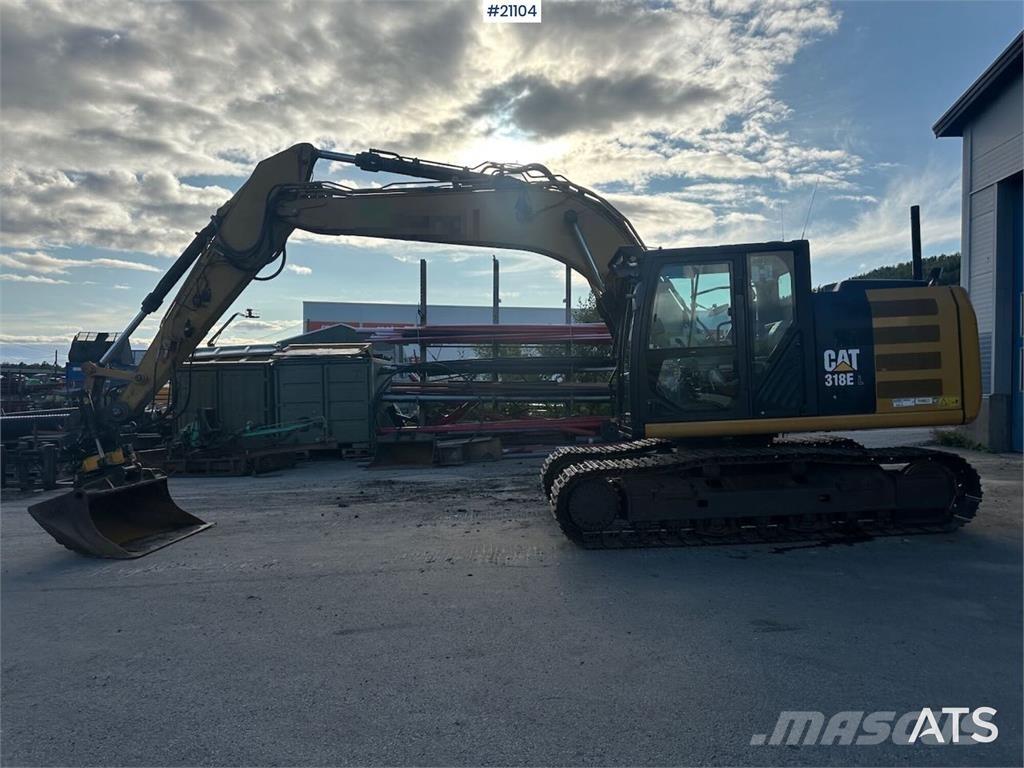 CAT 318EL Escavadoras de rastos