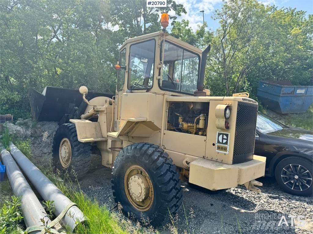 CAT 920 Pás carregadoras de rodas