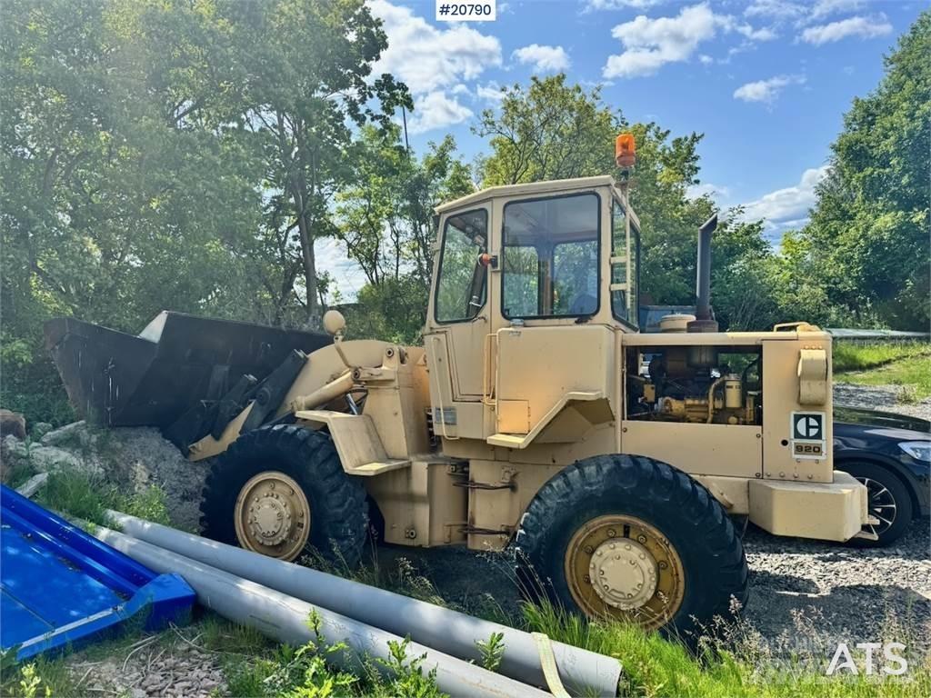 CAT 920 Pás carregadoras de rodas