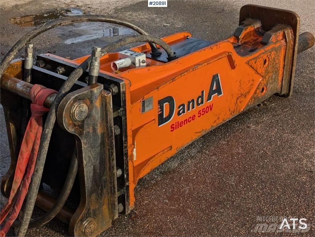  Danda Silence 550V Martelos Hidráulicos