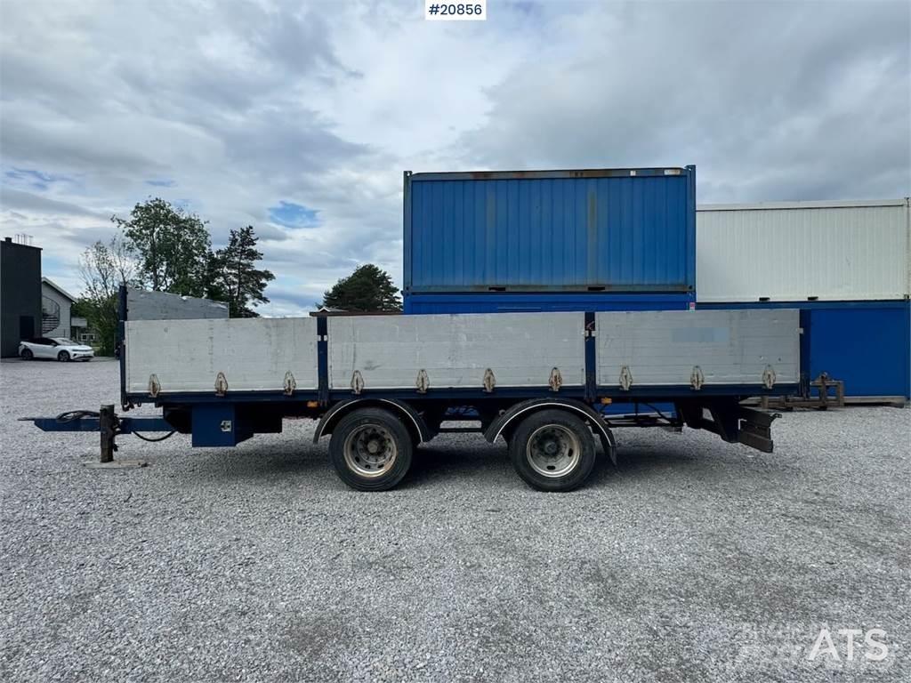 GMF flatebed trailer Reboques estrado/caixa aberta