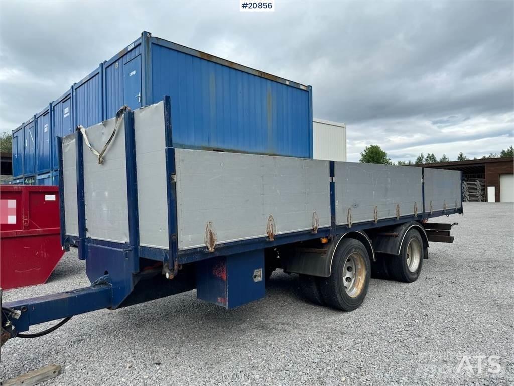 GMF flatebed trailer Reboques estrado/caixa aberta