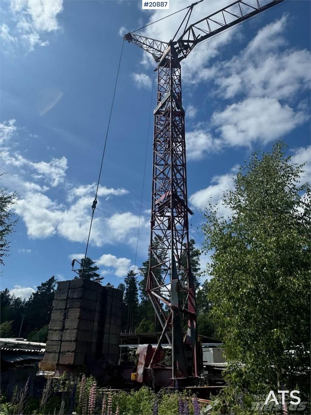 Krøll K35E Tårnkran Gruas de construção