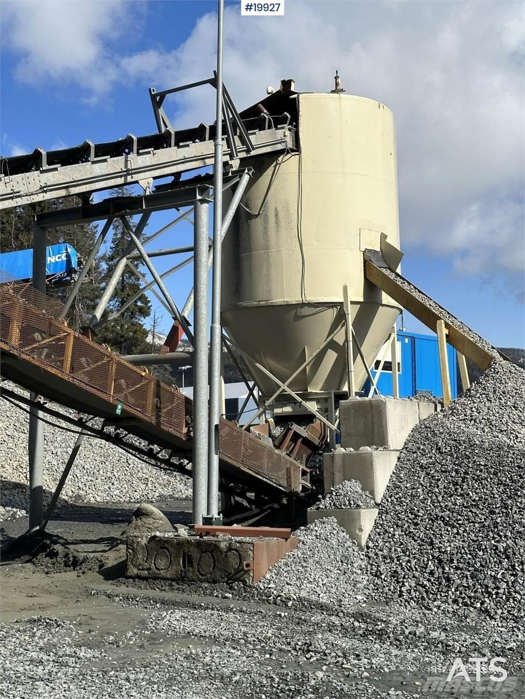  Lagersilo m/ mater Britadeiras de construção