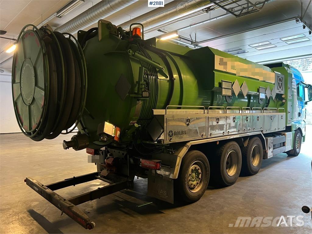MAN TGX 35.560 Camiões Aspiradores Combi