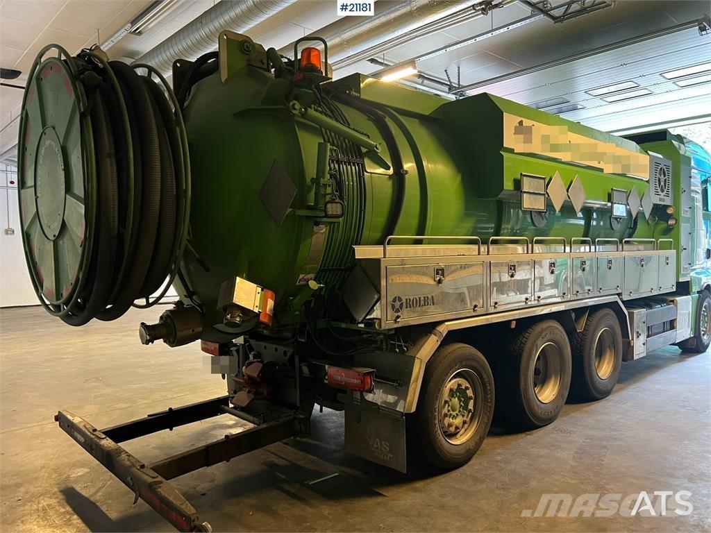 MAN TGX 35.560 Camiões Aspiradores Combi