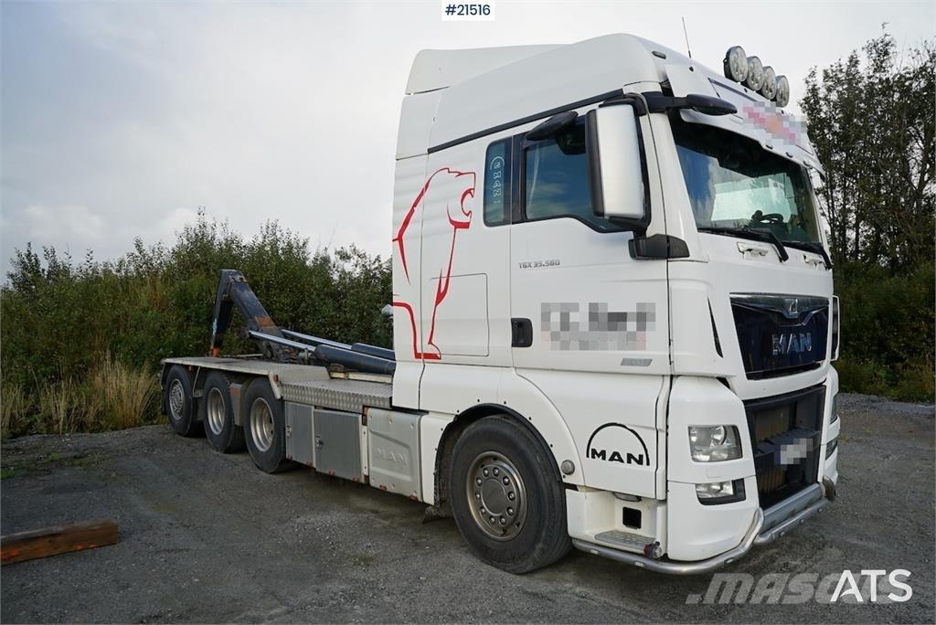MAN TGX 35.560 Camiões Ampliroll