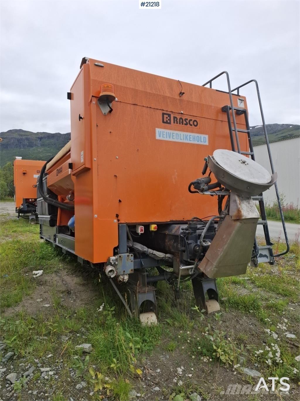 Rasco Solid Espalhadores de areia e sal