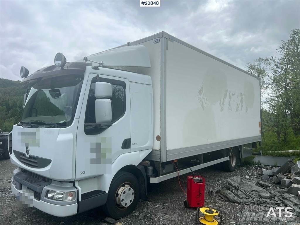 Renault midlum Camiões de caixa fechada