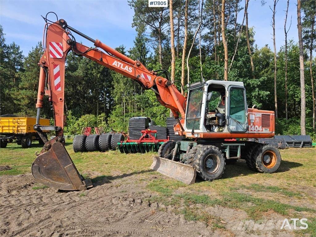 Atlas 1404 Escavadoras de rodas