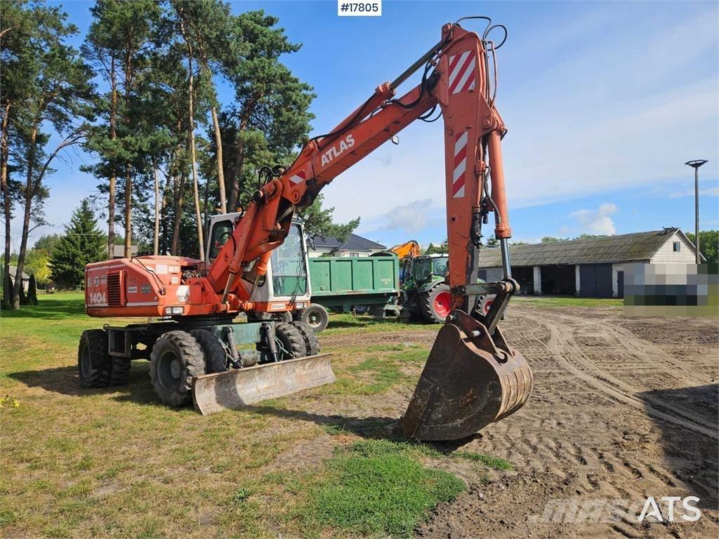 Atlas 1404 Escavadoras de rodas