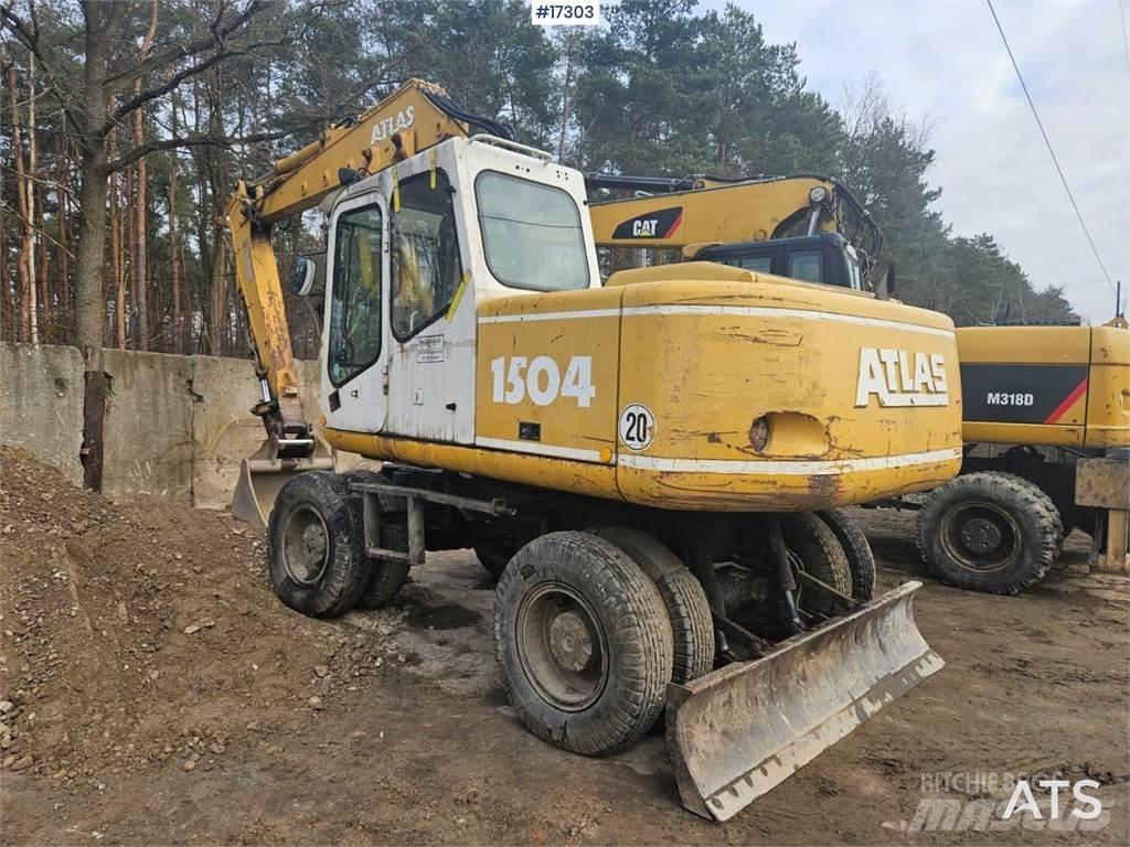 Atlas 1504 Escavadoras de rodas