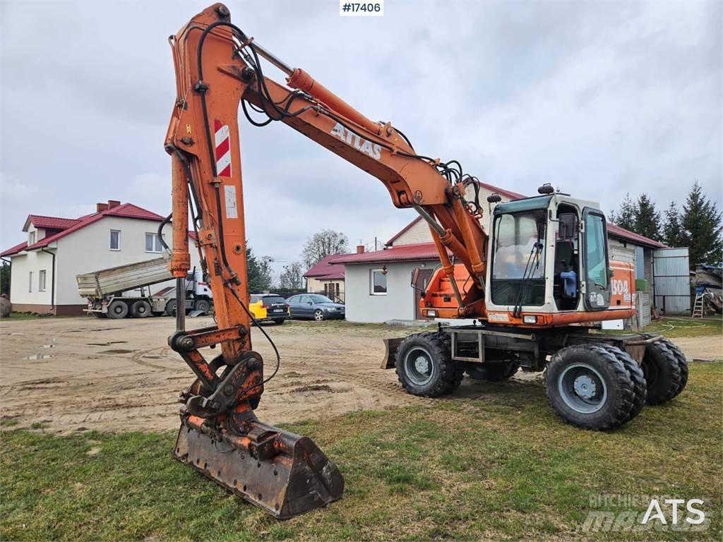 Atlas 1504 Escavadoras de rodas